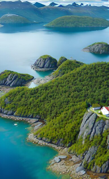 Photo island of norway