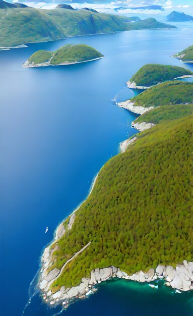 Photo island of norway