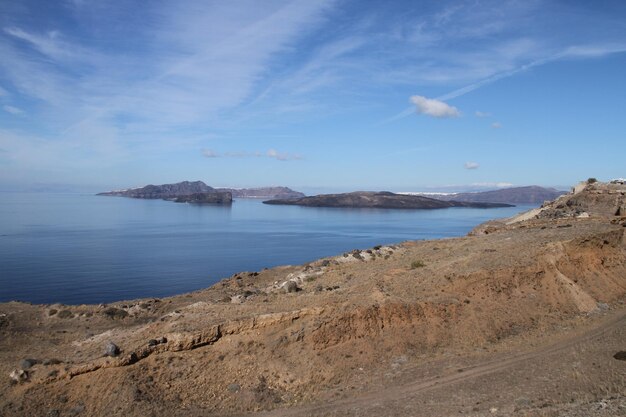 Island of Santorni Greece