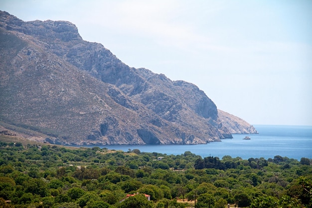 Island and sea greece