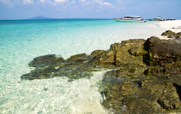 Island and sea in Krabi Thsiland