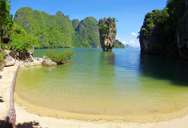 Photo island in thailand