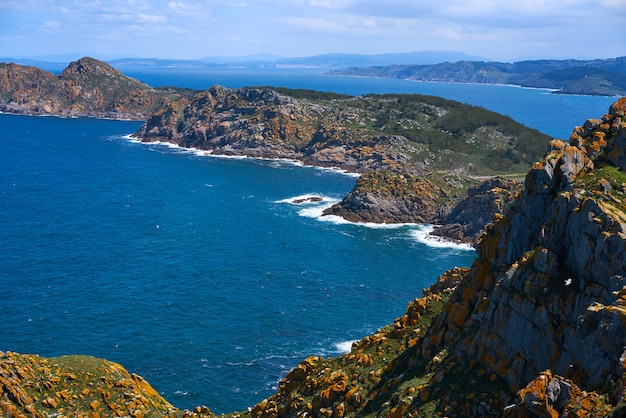 Islas Cies-eilandenantenne in Vigo van Galicië Spanje