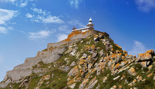 Islas Cies islands lighthouse Faro Cies in Vigo