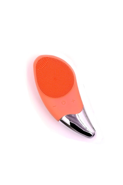 Isolate colored massage brush for facial cleansing