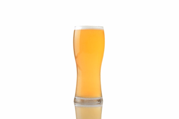 Photo isolated beer composition