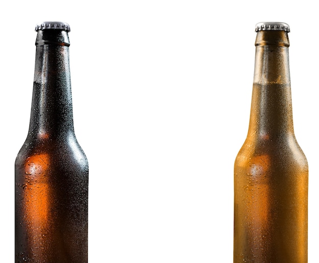 Photo isolated beer composition