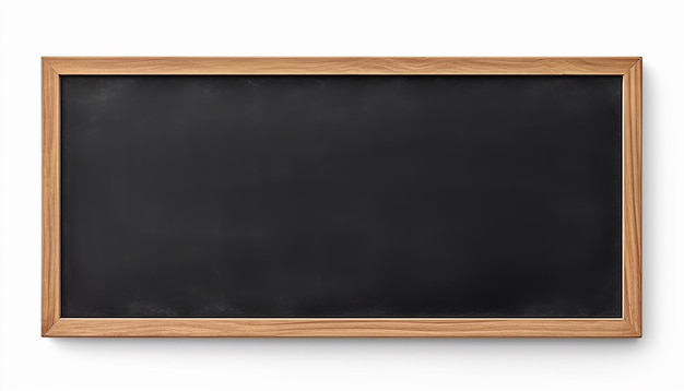 Isolated Blackboard on White Background with Clipping