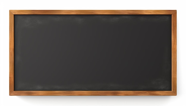 Photo isolated blackboard on white background