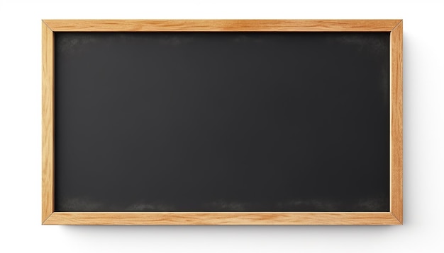 Isolated Blackboard on White