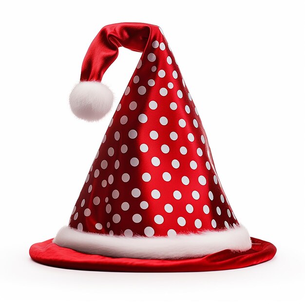 Photo isolated christmas hat on white