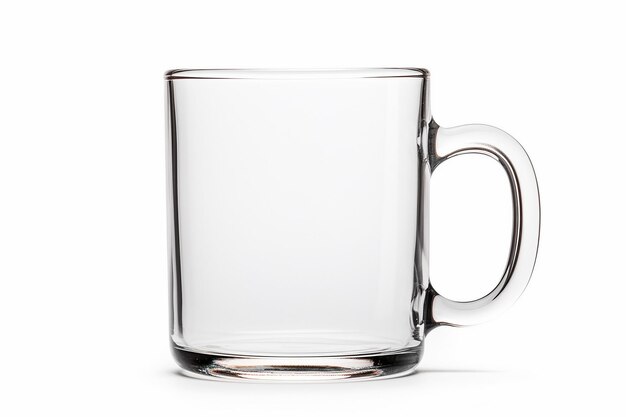 Isolated Coffee Mug on White Background Generative Ai