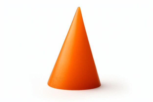 Isolated Cone on White Background