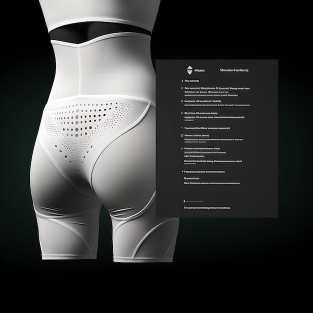 Premium AI Image  Isolated of Control Briefs Shaping High Waisted