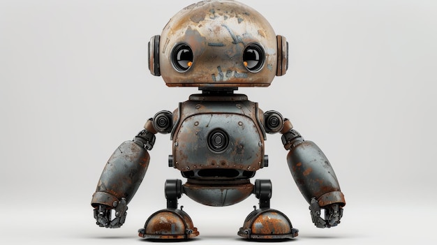 アイアン・ロボット・ティン・マン (Iron Robot Tin Man) の孤立したデザイン