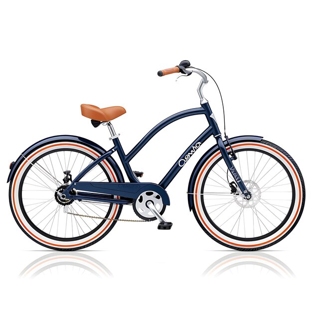 Premium AI Image Isolated of Electra Townie Bike Cycle Cruiser