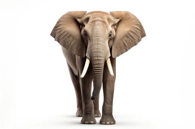 isolated elephant animal concept