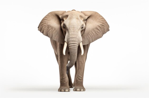 isolated elephant animal concept