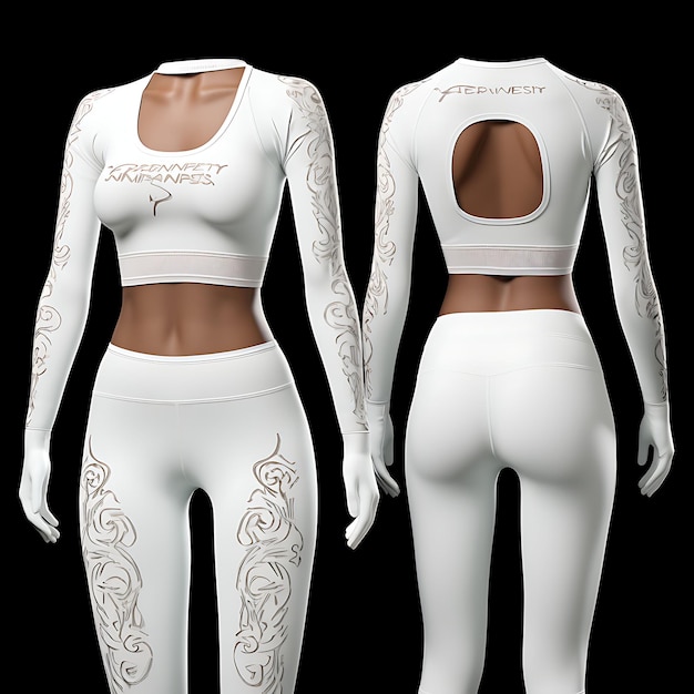 Isolated of Embroidered Plunge Push Up Pant and Bra Set Embroidered Deta 3D Design Concept Ideas