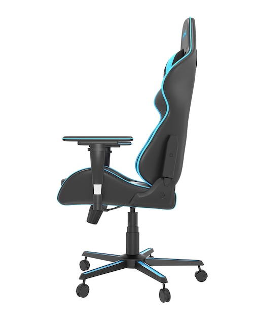 isolated gaming chair on white background