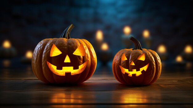 Isolated halloween pumpkins jack o lantern halloween pumpkin
