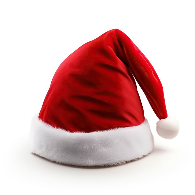 Isolated image of a santa's hat