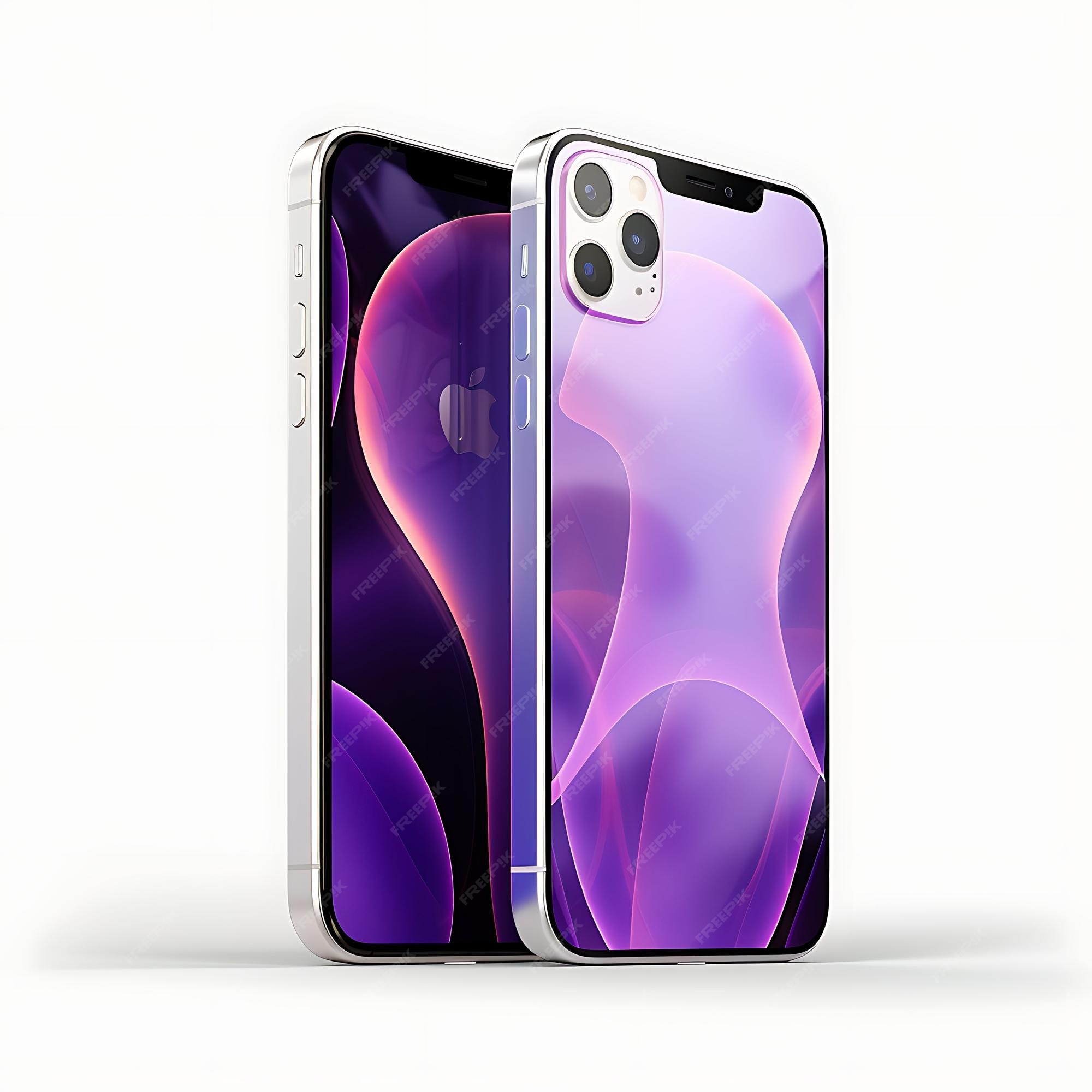 Premium AI Image | Isolated of Iphone 15 Mobile Front and Back