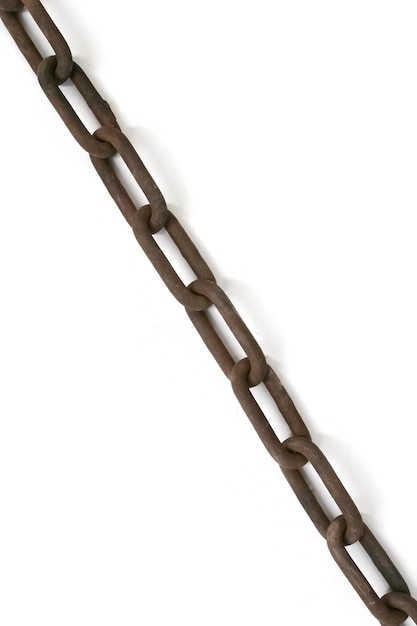 Isolated Line of chain