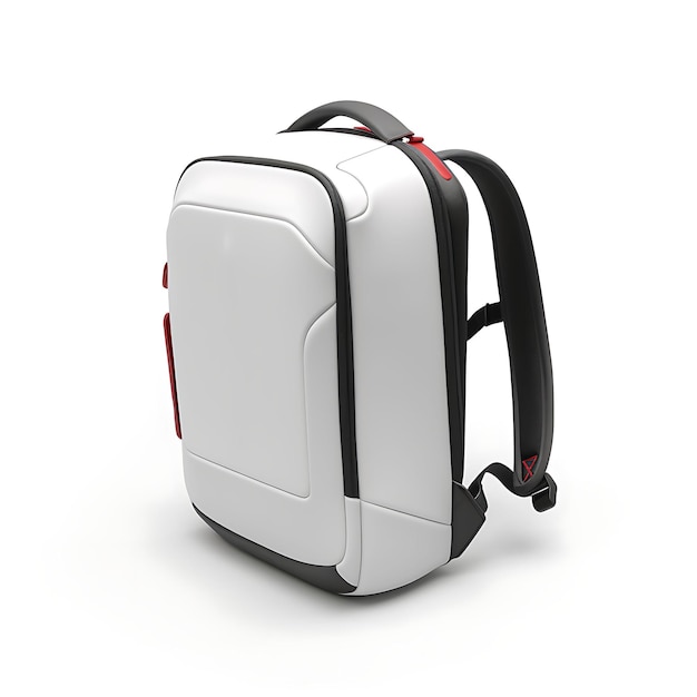 Isolated of a Mini Mobility Modern Backpack Showcas 3C Creative Concept Future Tech Transportat