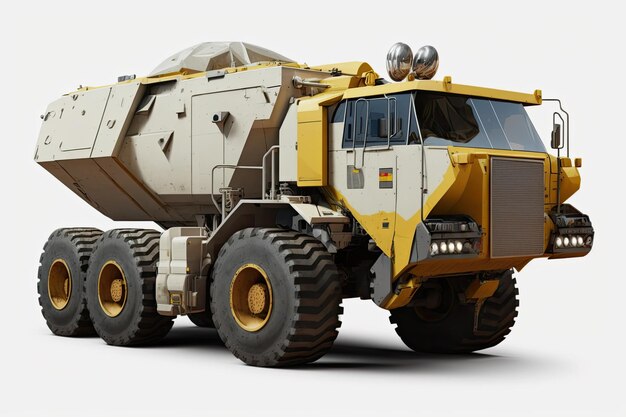 The Isolated Mining Truck