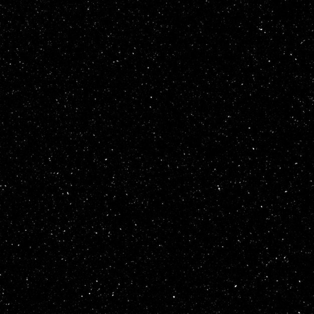 Isolated natural white snow texture effect on black night background