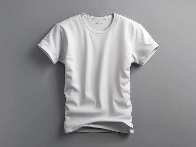 Изолированная открытая белая футболка