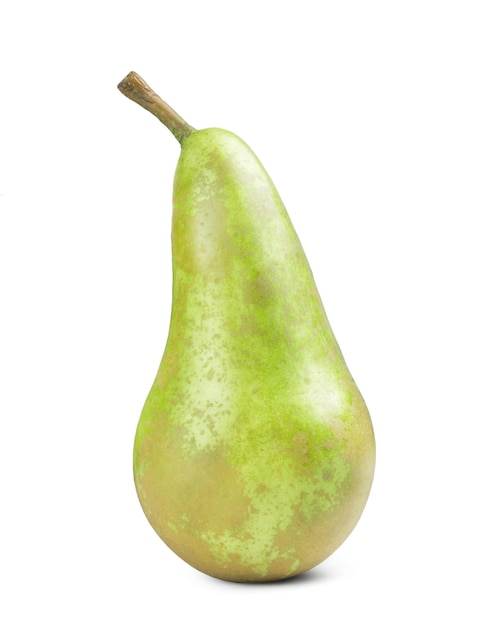 Isolated pear Conference pear on a white background