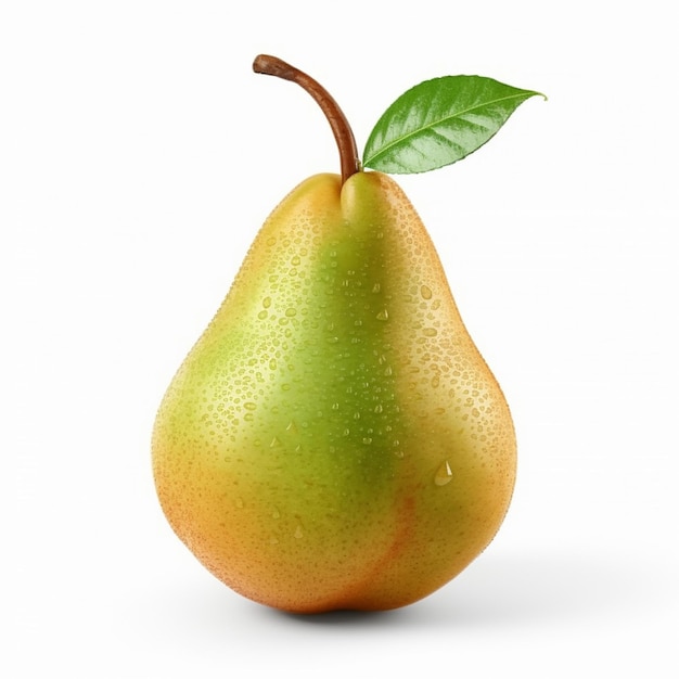 Isolated Pear Transparent Background