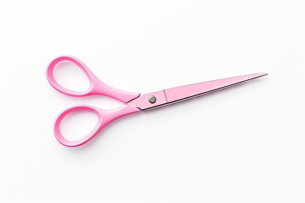 Isolated Pink Scissors Photos and Images & Pictures