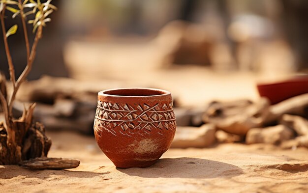 Isolated Pottery