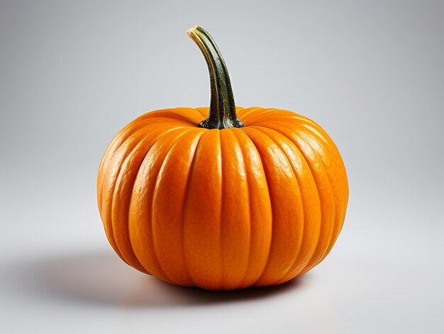 Isolated pumpkin on white background