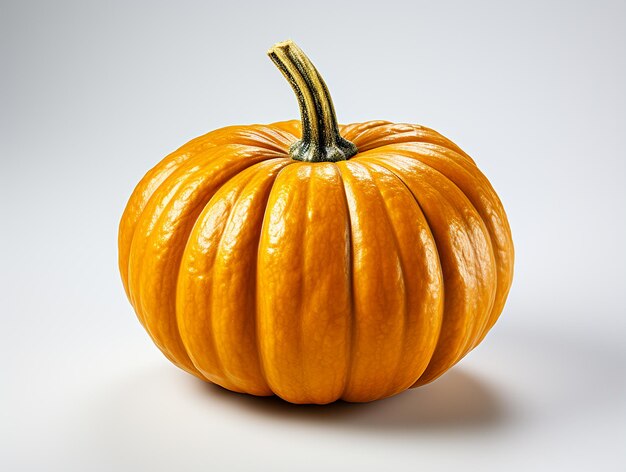 Isolated pumpkin white background