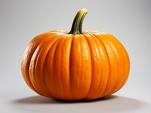 Isolated pumpkin white background