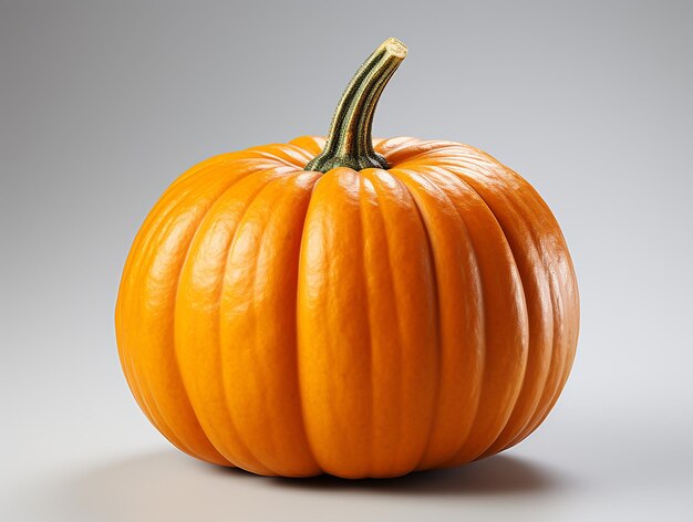 Isolated pumpkin on white background