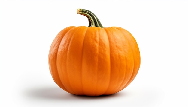 Isolated Pumpkin on White Background