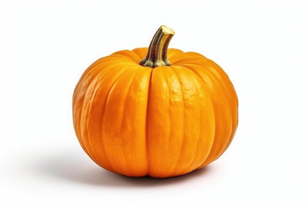 Isolated pumpkin on a white background