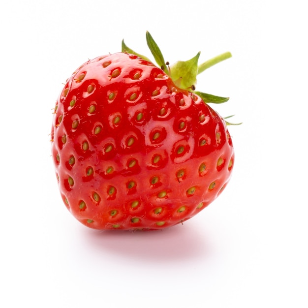 Isolated strawberry fruit isolated