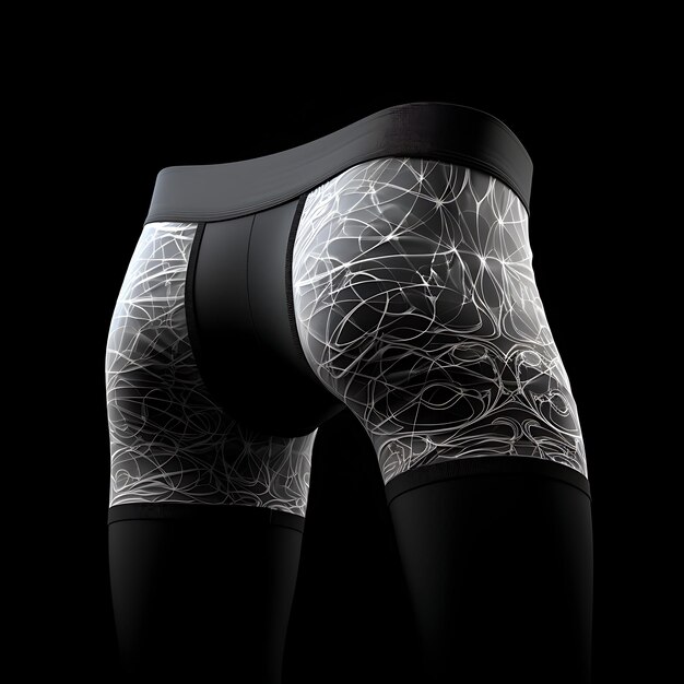 Premium AI Image  Isolated of Tanga Lace Underwear Microfiber Balconette  Material Silk Wir White Blank Clean Fashion