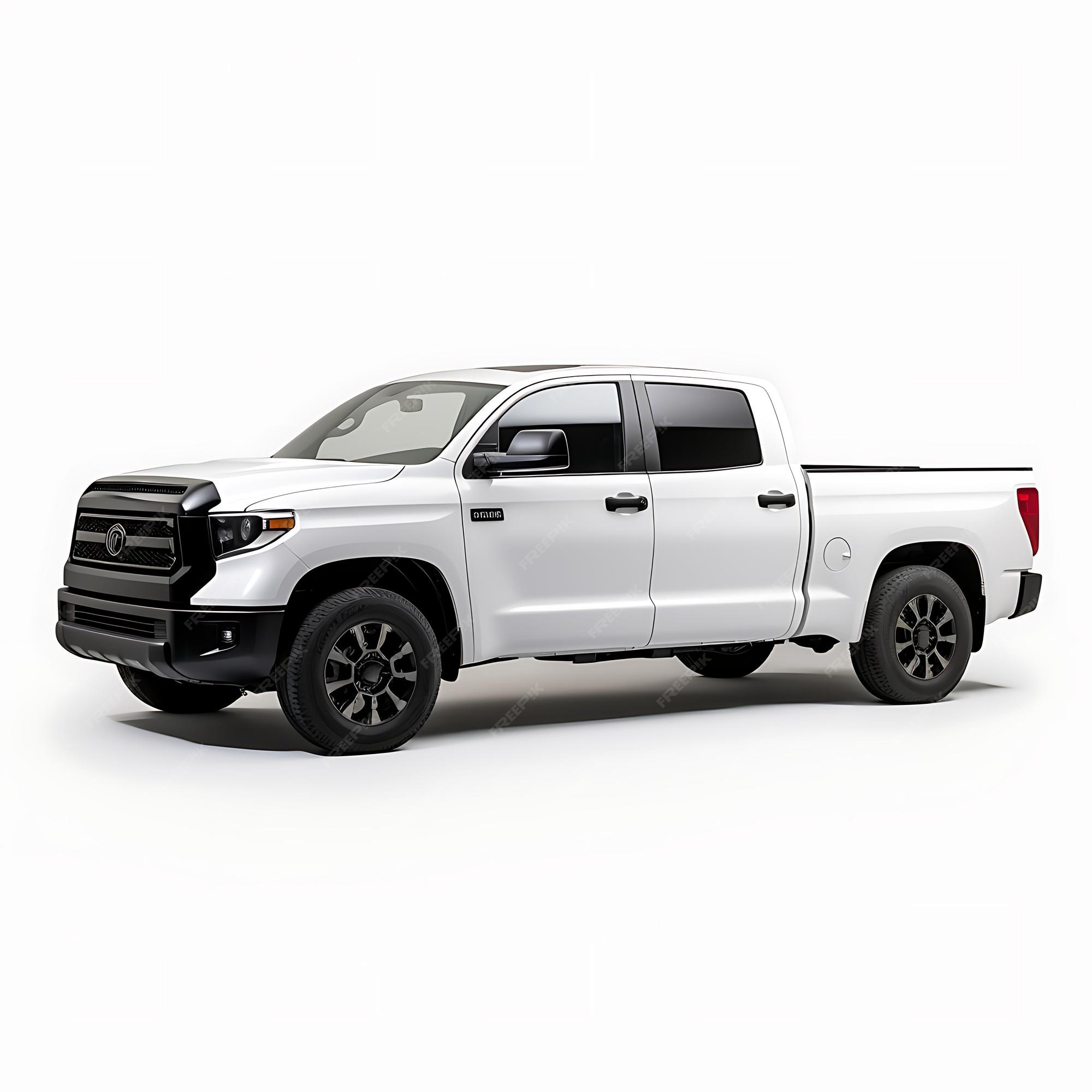 Premium AI Image Isolated of Toyota Tundra Ev Electric FullSize