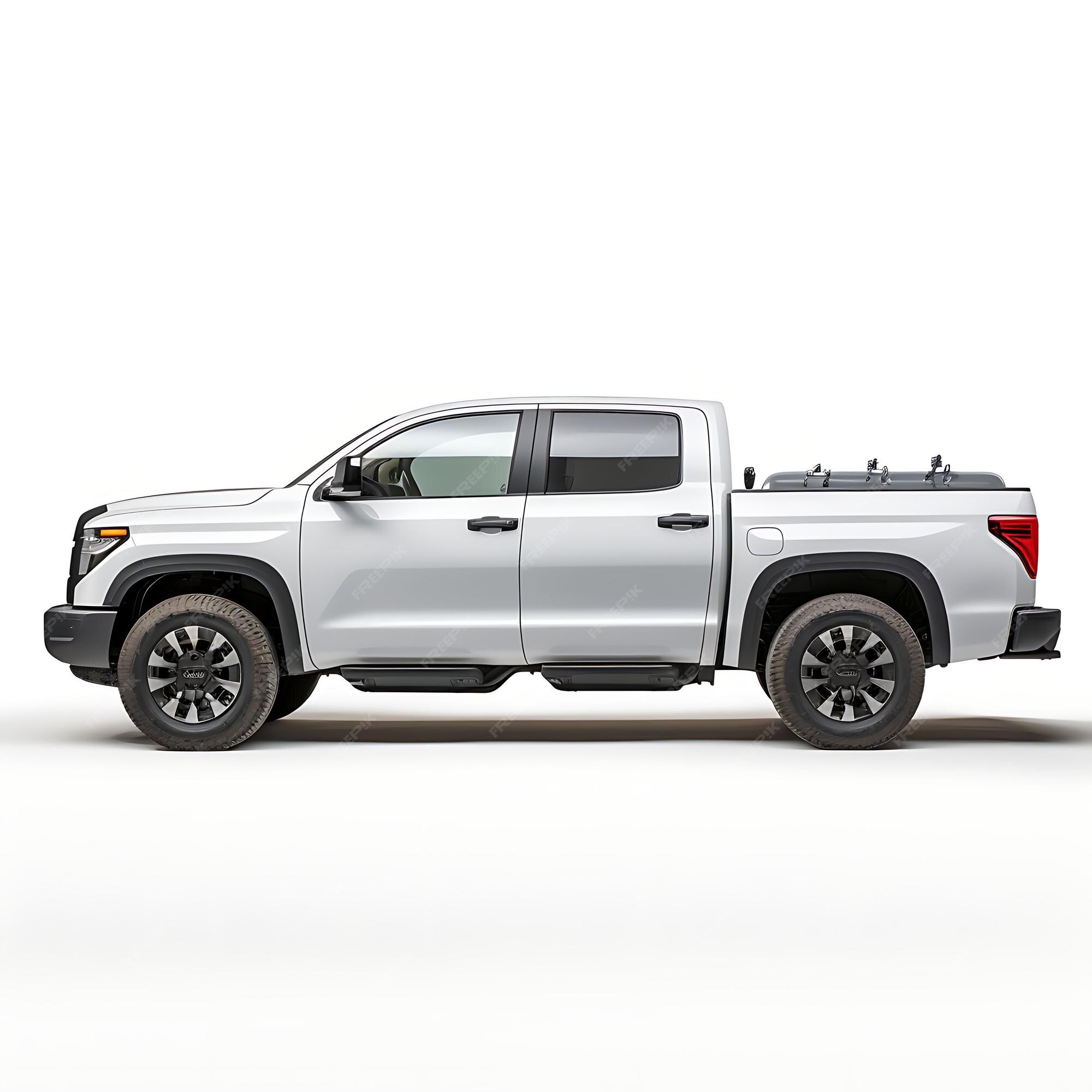 Premium AI Image Isolated of Toyota Tundra Ev Electric FullSize