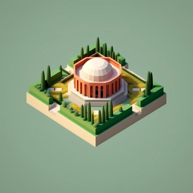 Isometric 3d