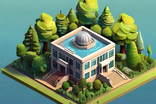 Isometric Government City