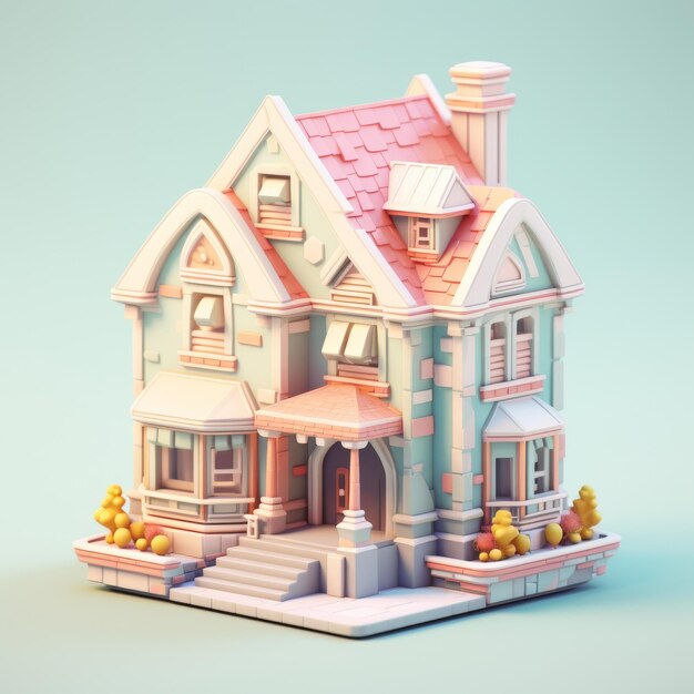 Isometric house