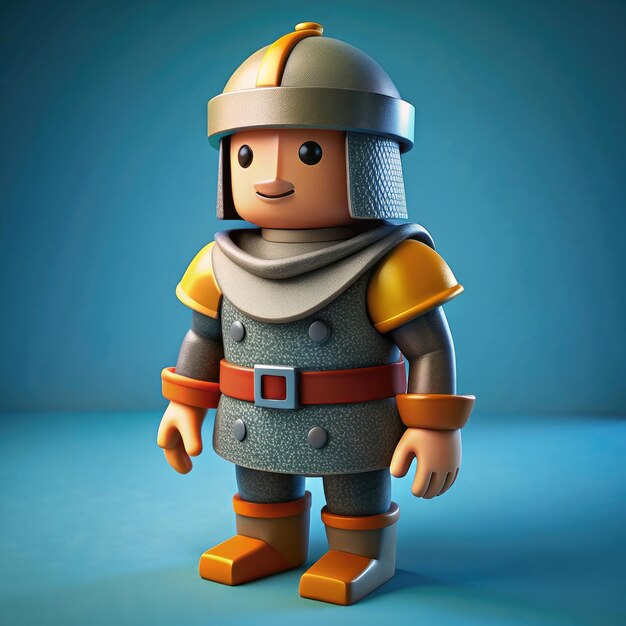 Photo isometric knight